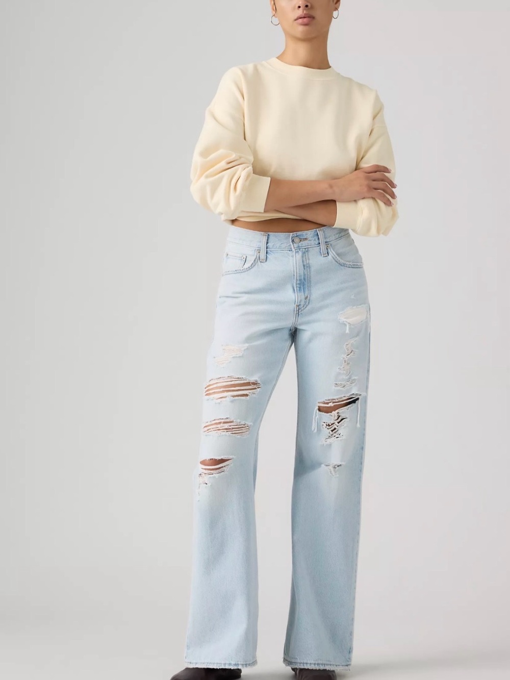 NWOT loose boot woman’s jeans Levi’s